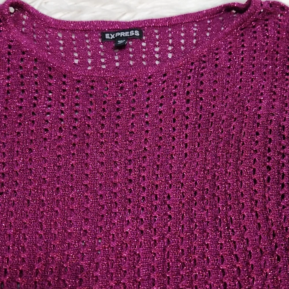 Express crochet sweater- extra small